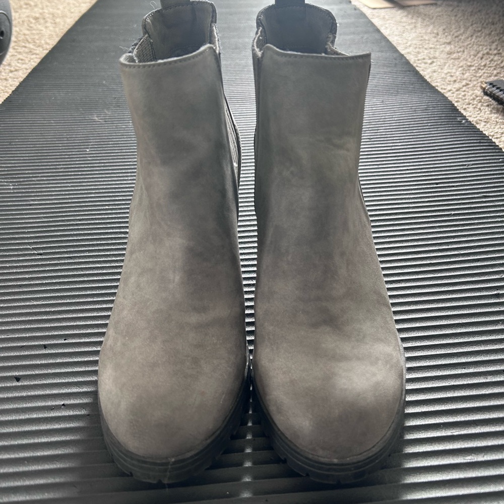 Sam & Libby Charcoal Ankle Boots
